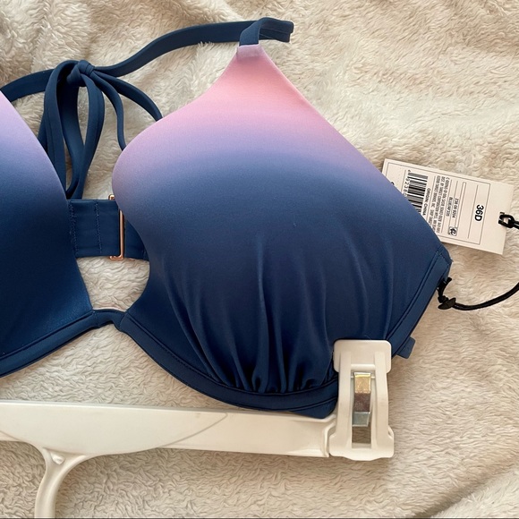 Shade and Shore Ombré Push Up Bikini Top - Picture 6 of 7